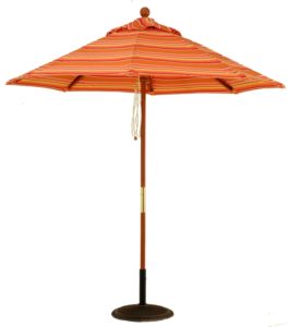 7 Commercial Grade Wood Market Umbrella
