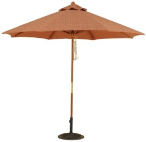 9 Commercial Grade Wood Market Umbrella