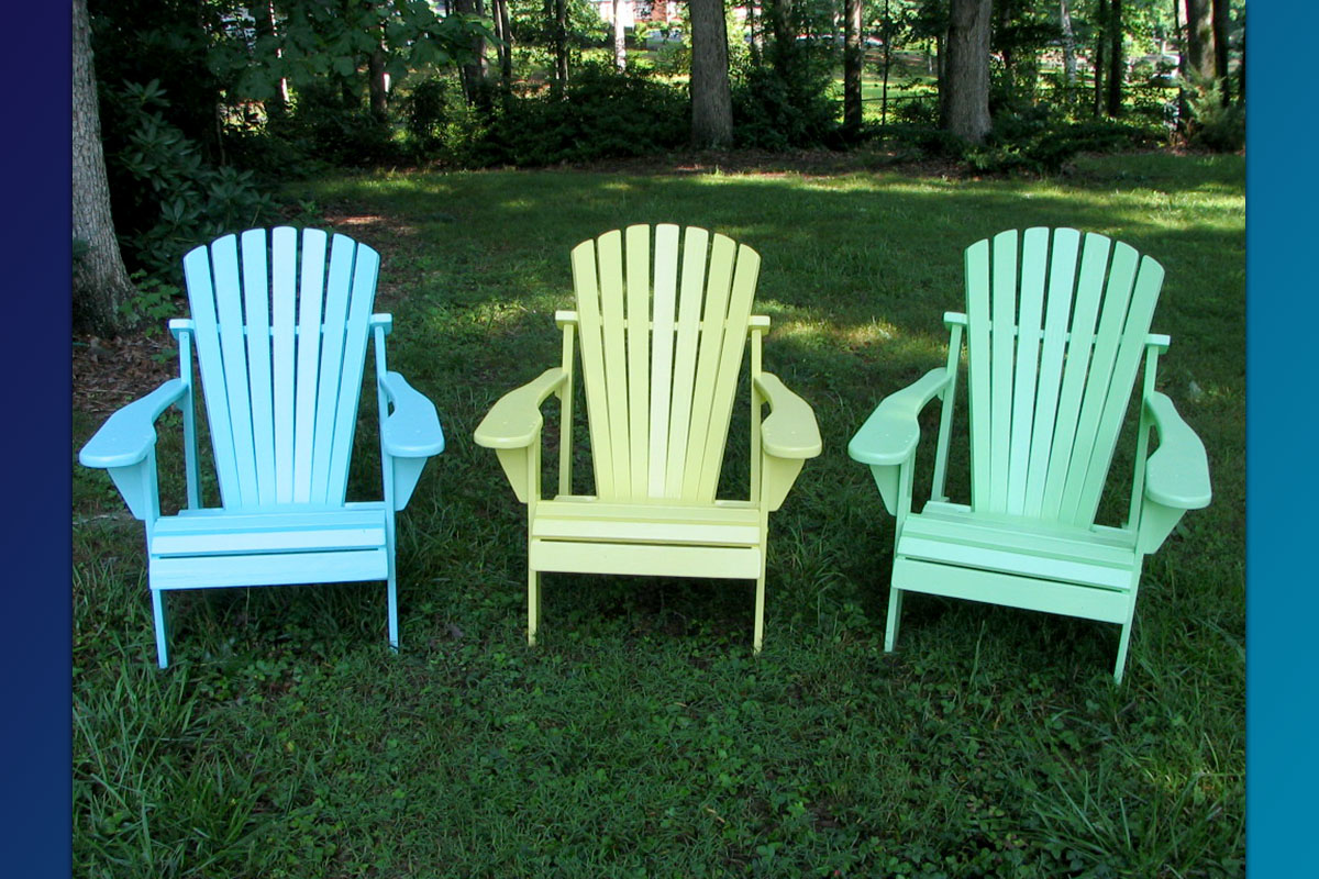 Classic Adirondack Chairs ( Painted Series)