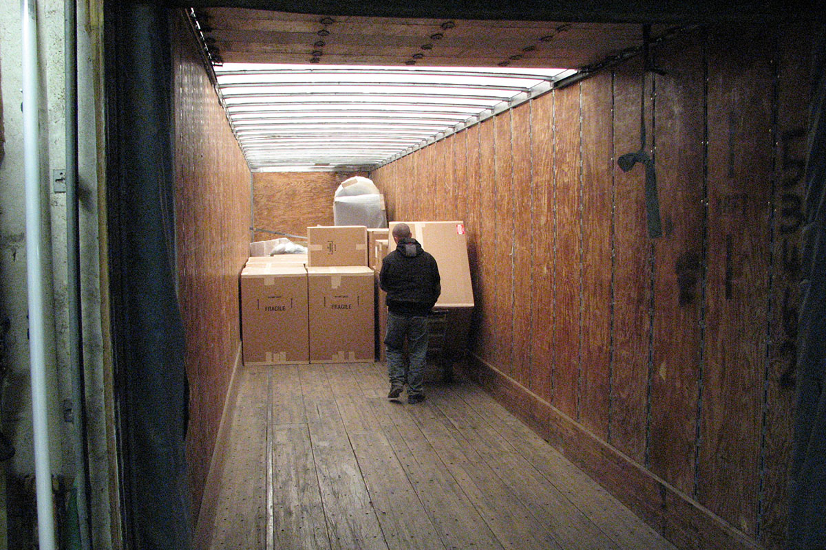Loading Freight Trucks